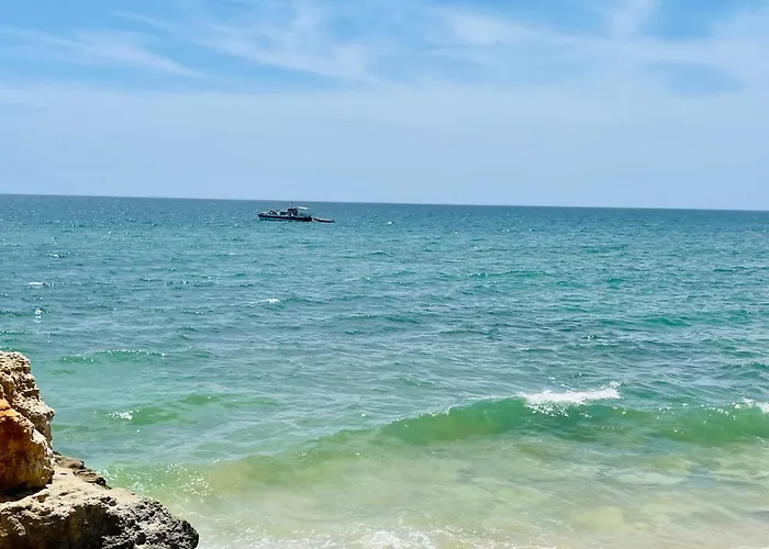 アパート On The Stunning Olhos De Agua アルブフェイラ